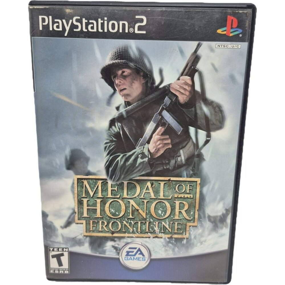 Sony PS2 Medal Of Honor Frontline PlayStation 2 Game EA Games Rated T